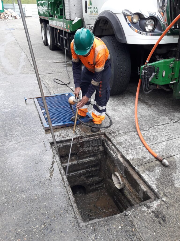 limpieza de tuberias